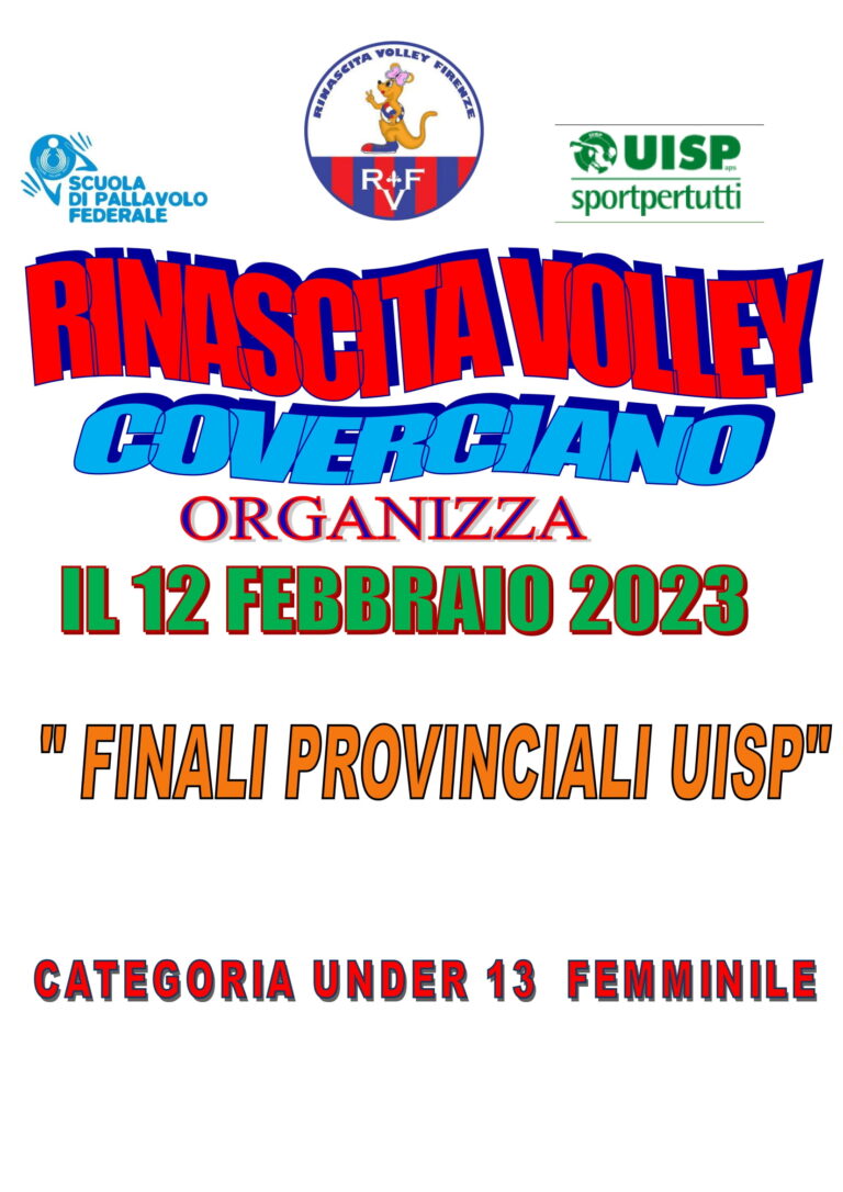 Finali Provinciali U13 Uisp-Firenze Domenica 12 Febbraio 2023