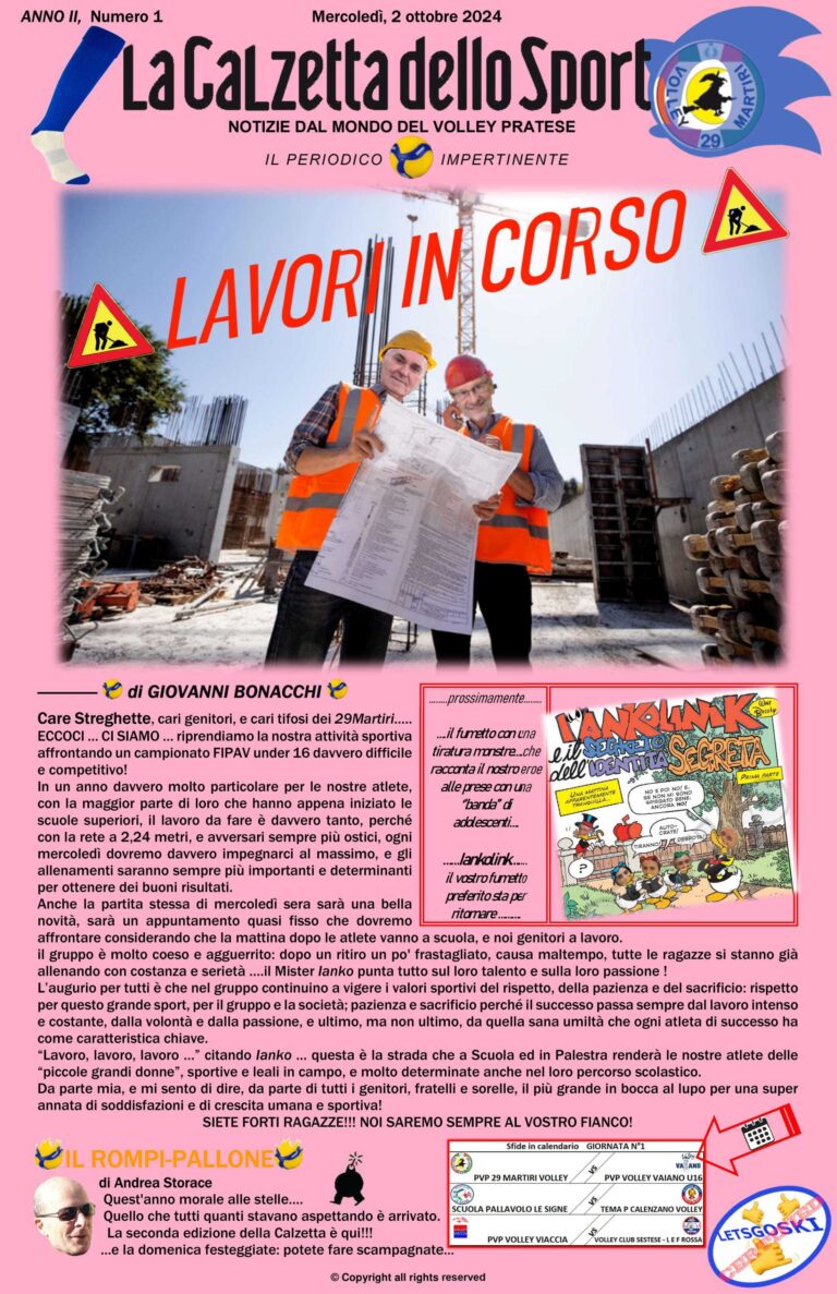 Inizio Campionati 18 e U16 Fipav