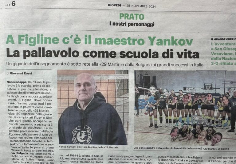 A Figline c’è il Maestro Iankov