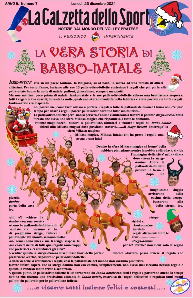 La Calzetta natalizia 2024